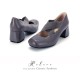 Iris Corolla Releve Cross Strap Mary Jane Shoes II(Reservation/6 Colours/Full Payment Without Shipping)